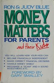 Tapa de Money matters for parents and their kids