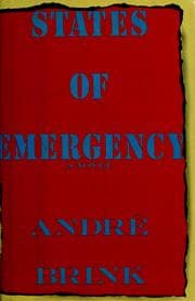 Tapa de States of emergency