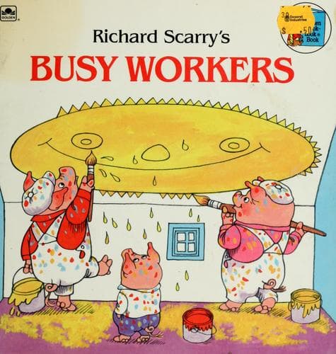 Tapa de Richard Scarry's busy workers