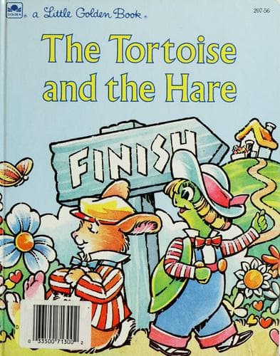 Tapa de The tortoise and the hare