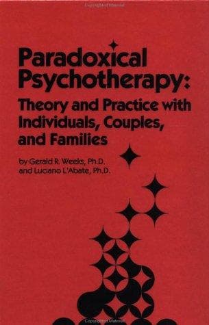 Tapa de Paradoxical psychotherapy