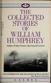 Tapa de The collected stories of William Humphrey.