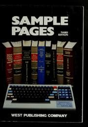 Tapa de Sample pages