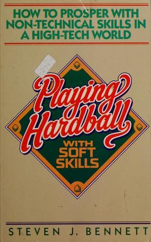 Tapa de Playing hardball with soft skills
