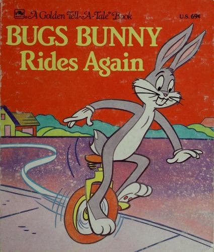 Tapa de Bugs Bunny rides again