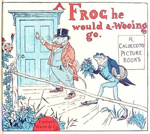 Tapa de A frog he would a-wooing go.