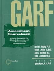 Tapa de GARF assessment sourcebook