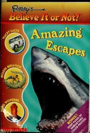 Tapa de Ripley's believe it or not! amazing escapes