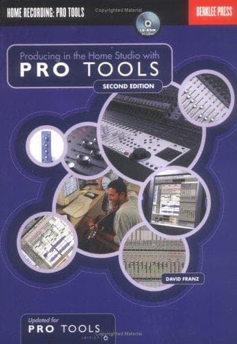 Tapa de Producing in the Home Studio with Pro Tools