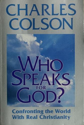 Tapa de Who speaks for God?