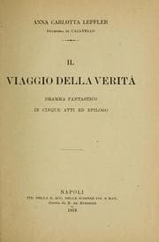 Tapa de Il viaggio della verità