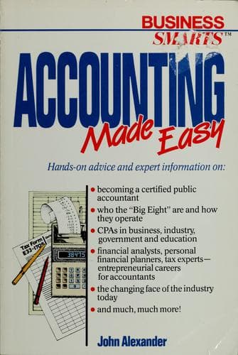 Tapa de Accounting made easy
