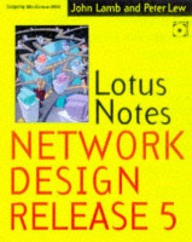 Tapa de Lotus Notes and Domino network design