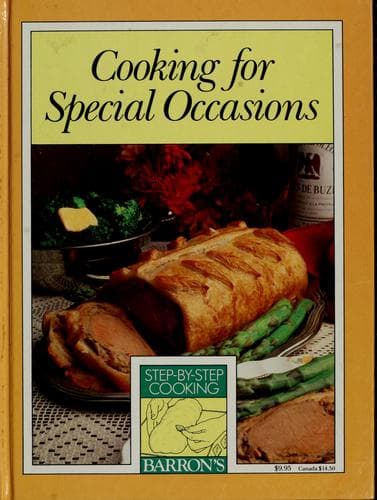 Tapa de Cooking for special occasions.