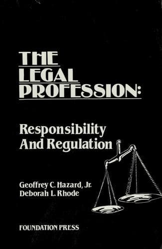 Tapa de The Legal profession