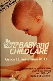 Tapa de The complete book of baby and child care