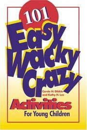 Tapa de 101 easy, wacky, crazy activities for young children