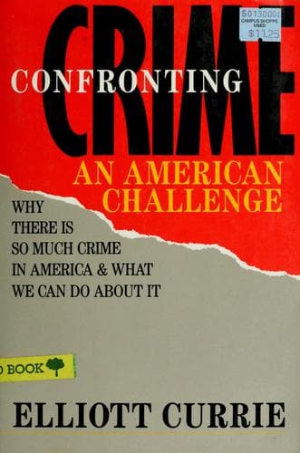 Tapa de Confronting crime