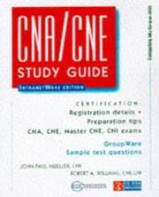 Tapa de CNA/CNE study guide