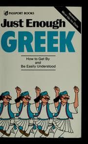 Tapa de Just enough Greek