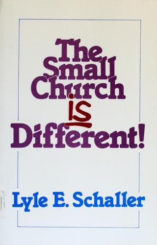 Tapa de The Small Church Is Different