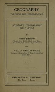 Tapa de Geography through the stereoscope