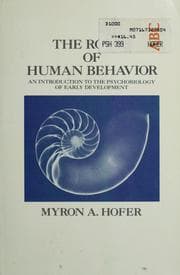 Tapa de The roots of human behavior