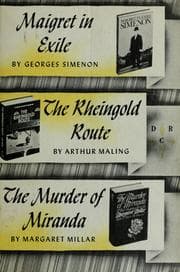 Tapa de Maigret in Exile / The Rheingold Route / The Murder of Miranda