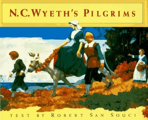 Tapa de N.C. Wyeth's pilgrims