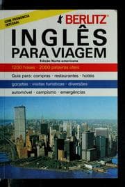 Tapa de Inglês para viagem