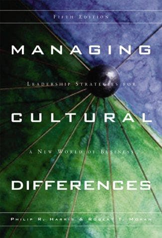 Tapa de Managing cultural differences