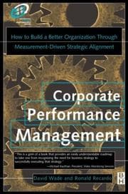 Tapa de Corporate performance management