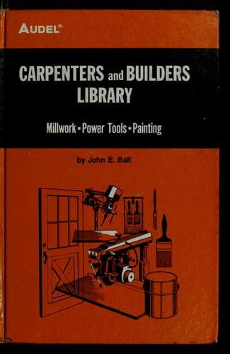 Tapa de Millwork, power tools, painting