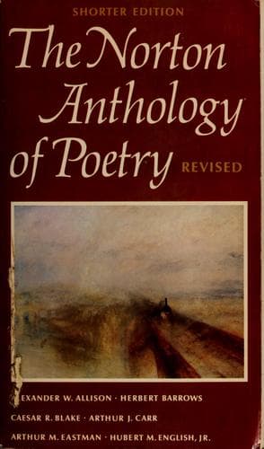 Tapa de The Norton anthology of poetry--revised shorter edition