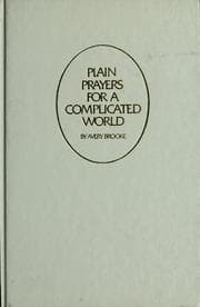 Tapa de Plain prayers for a complicated world