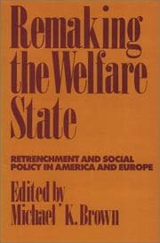Tapa de Remaking the welfare state