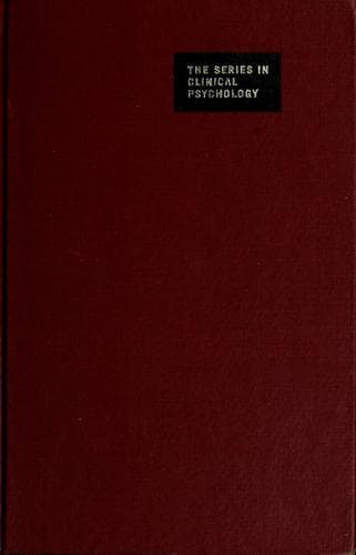 Tapa de Problems in psychotherapy