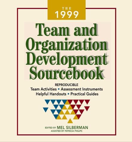 Tapa de The 1999 Team and Organization Development Sourcebook