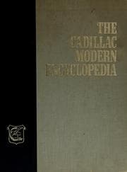 Tapa de The Cadillac modern encyclopedia.
