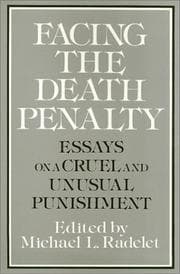 Tapa de Facing the death penalty