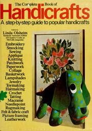 Tapa de The complete book of handicrafts