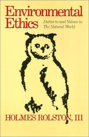 Tapa de Environmental Ethics