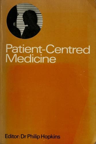 Tapa de Patient-centred medicine