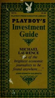 Tapa de Playboy's investment guide