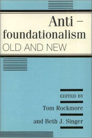 Tapa de Antifoundationalism old and new