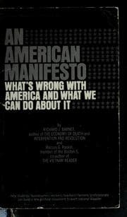 Tapa de An American manifesto