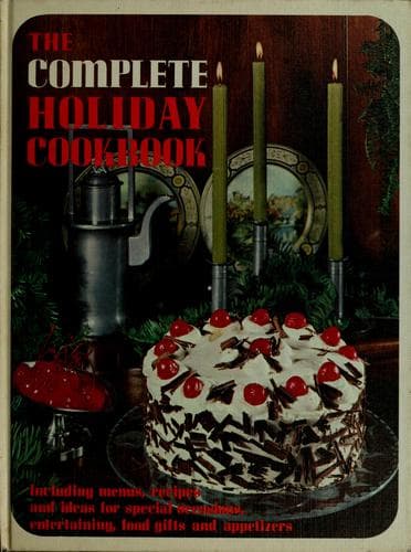 Tapa de The complete holiday cookbook