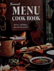Tapa de Sunset menu cook book