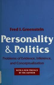 Tapa de Personality and politics