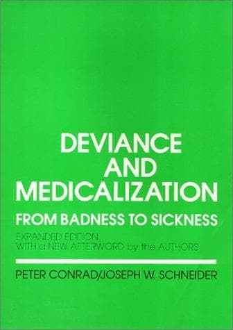 Tapa de Deviance and medicalization